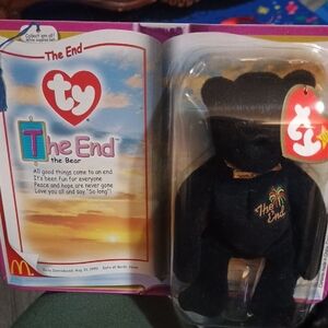 Ty Beanie Baby The End The Bear